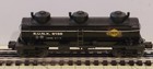 Lionel 9138 3 Dome Tanker Black Sunoco O   O-27 Scale
