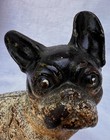 Antique French Bulldog Doorstop
