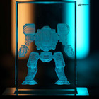 4pcs K9 Crystal Block For Inner Laser Engraving