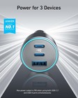 Anker  refurb Usb-c Car Charger  Iphone 17 Car Charger  67w 3-port Piq 3 0