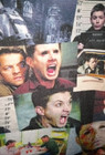 Supernatural The Road So Far Photo Collage Size L Tank Top Dean Castiel Sam