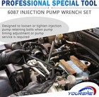 6087 Injection Pump Wrench Set For Gm 2wd   4wd Trucks-vans  For Suburbans 6 5l