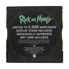 Rick   Morty Limited Edition Medallion Only 5000 Made Le Rare Adult Swim
