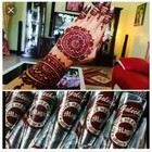 Golecha Henna Mehandi Temporary Tattoo - Active Magic Red - 12 Cones mehandi Oil