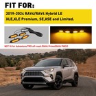 Fit Toyota 2019-2024 Rav4 Hybrid Raptor Style Led Grille Lights Amber Lamp 4-40x