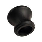 Baluster Round Shoe With Screw For 5 8  Round Baluster - 10pcs - Satin Black