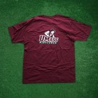 Umass Minutemen Ncaa Adidas Men s Arch Logo Burgundy T-shirt