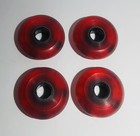 Rink Rat Wheels 4-pack 76mm 76a Identity Xxx Red Inline Indoor Roller Hockey