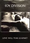 Original 1980 s Joy Division  love Will Tear Us Apart  Record Store Promo Poster
