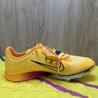 Nike Air Zoom Long Jump Elite Mens Size 6 Yellow Citrus Track And Field Spike