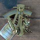 Essex Brass Sextant Navigation Instrument Maritime Nautical Decor Gift