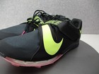 Nike Air Zoom Lj Elite Track Field Long Jump Spikes Black Mens Sz 10  no Spikes 