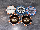 Mixed Harley Davidson Owners Group Hog 40th Anniversary Motorcycles Poker Chip