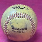 Weighted Practice Baseball Sklz Yellow 10oz Ball Used