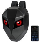 Large Waterproof Motorcycle Backpack With Led Screen  Hard Shell Design  Travel
