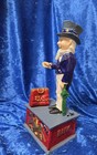 Working Cast Iron Uncle Sam Trick Bank Patriotic Antique Vintage Toy