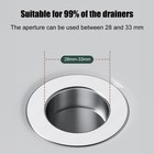 1-20 Pack Bathroom Sink Stopper Hair Catcher Bathroom Pop Up Sink Drain Filter