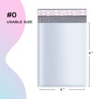 250  0 6x10 Poly Bubble Mailers Padded Envelopes Shipping Mailing Bags Case