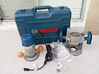 Bosch Combo Plunge And Router 1617evs With Hard Carry Case Kit 12 Amp 2 25 Hp
