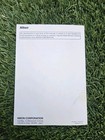 Nikon D80 Dslr Camera Genuine Instruction Book   Manual   User Guide In English