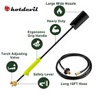 Hotdevil Adjustable Propane Torch Weed Burner Blow Torch Flame Weeder 10ft Hose
