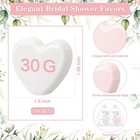 100 Sets Bridal Shower Bath Bombs Bulk Heart Shaped Bath Bomb Favors Bri