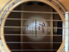 Fender Ps-220e Parlor Acoustic Guitar Solid Mahogany Top Natural