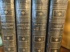 Balzac -  Lot Of 4 Leather Bound Antique 1901 Printing - Classic French Realism