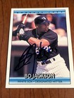 Bo Jackson Signed 1992 Donruss Baseball Card 470 White Sox Jsa Authentic Auto