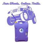 Kp Cans 5 Gallon 20l Utility Can Style Available In 10 Color Options Bundle Kit