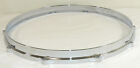 14  10 Hole Die Cast Drum Hoops 1 Batter   1 Snare Build Restoration Set Chrome