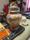 Antique Meiji Period Japanese Satsuma Vase With Mark