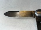 Vintage Antique Folding Pocket Knife H b Wooden Handle Old    New Britain  Conn