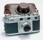 Vintage Clarus Ms-35 Rangefinder 35mm Camera W  Wollensak 2   50mm  F2 8 Lens