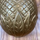 Vintage Mid-century Solid Brass Pineapple Door Knocker Heavyweight Welcoming