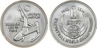 Egypt   Set 2x 5 Pounds World Football Cup 1994 Bu - Pcgs Ms 65   69   Rare19