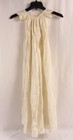Antique Baby Christening Gown Cutter Or Repair Hand Made 36 In Long