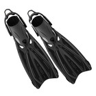 Tusa Solla Black Scuba Diving Fins With Bungee Strap  sf-0114-bk 