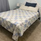 Handmade Quilt From Lancaster County Pa  Queen Size 88   x86   