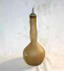 Antique Barber Bottle - Hand Blown   Decorated 