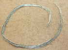 Vintage Native American 15 Strand Liquid Silver Necklace 18   055wes 