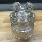 Vintage  Glass Insulator Clear Hemingray-680  Excellent Condition  