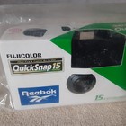 Fujicolor Quick Snap 15 Single Use Camera  reebok Promo  90 s Sealed Japan