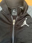 Air Jordan Size 4-5 Full Zip High Neck Pocket Elastic Cuff Track Jacket