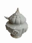 Anthropologie Small Soup Tureen With Lid And Turtle Spoon Hand Made Italy
