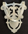 Antique Rlb Sterling 50 Napkin Clip With  f  Monogram 