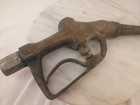 Vintage Gas Pump Nozzle Buckeye 800 R Brass Fuel Pump  W Brass Spout