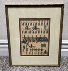 19th Century Korean Lithograph Uigwe Parade Joseon Dynasty