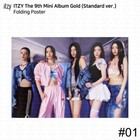 Itzy 9th Mini Album Gold Standard Ver Official Photocard Postcard Poster Kpop