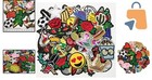 Durable Embroidered Patch Mix - 20 50 100pcs For Stunning Clothing Customization